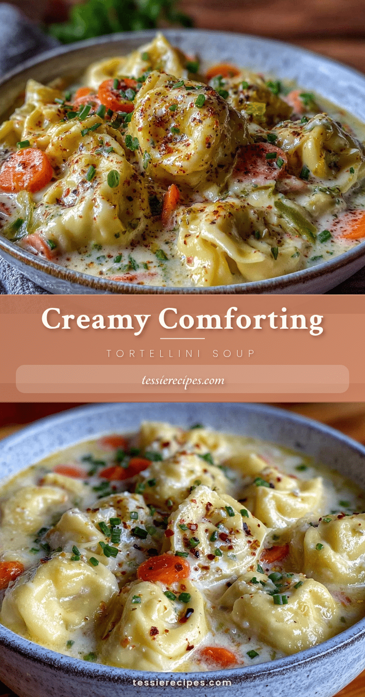 creamy tortellini soup recipe