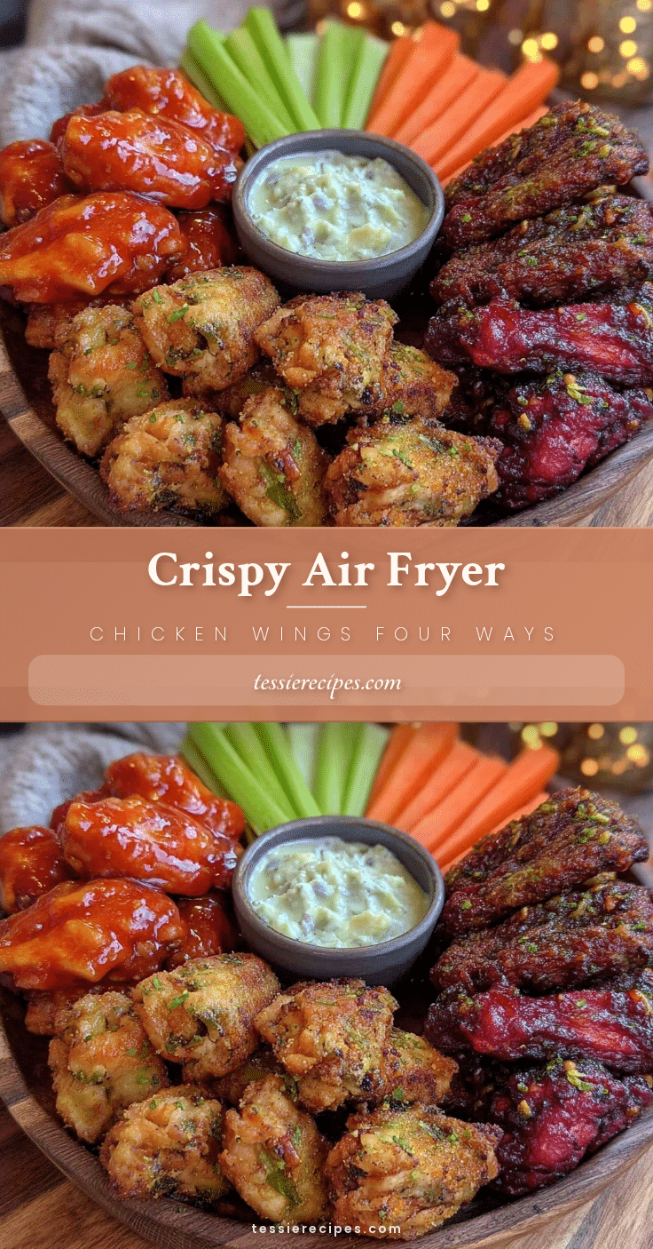 crispy air fryer chicken wings recipe