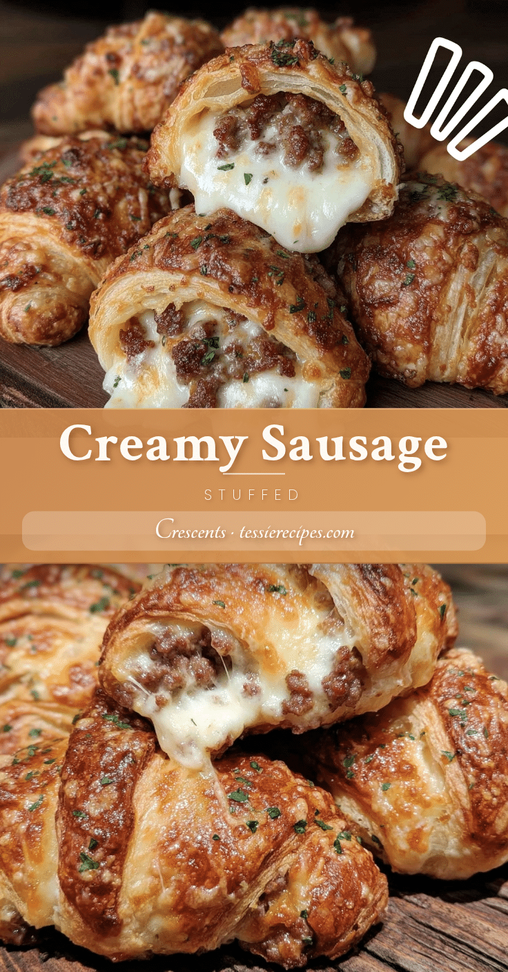 crispy sausage cream cheese crescents recipe