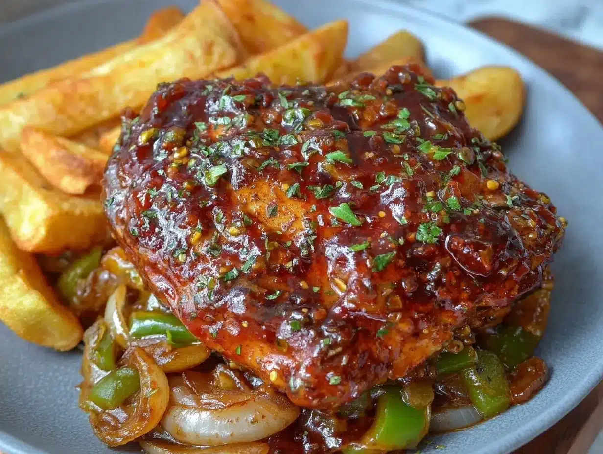 crispy spicy bourbon street chicken preparation steps