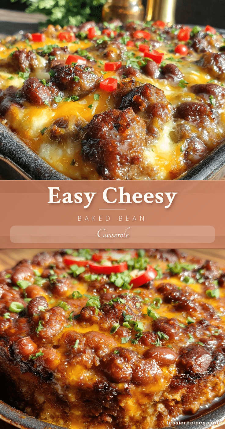 easy cheesy baked bean casserole recipe