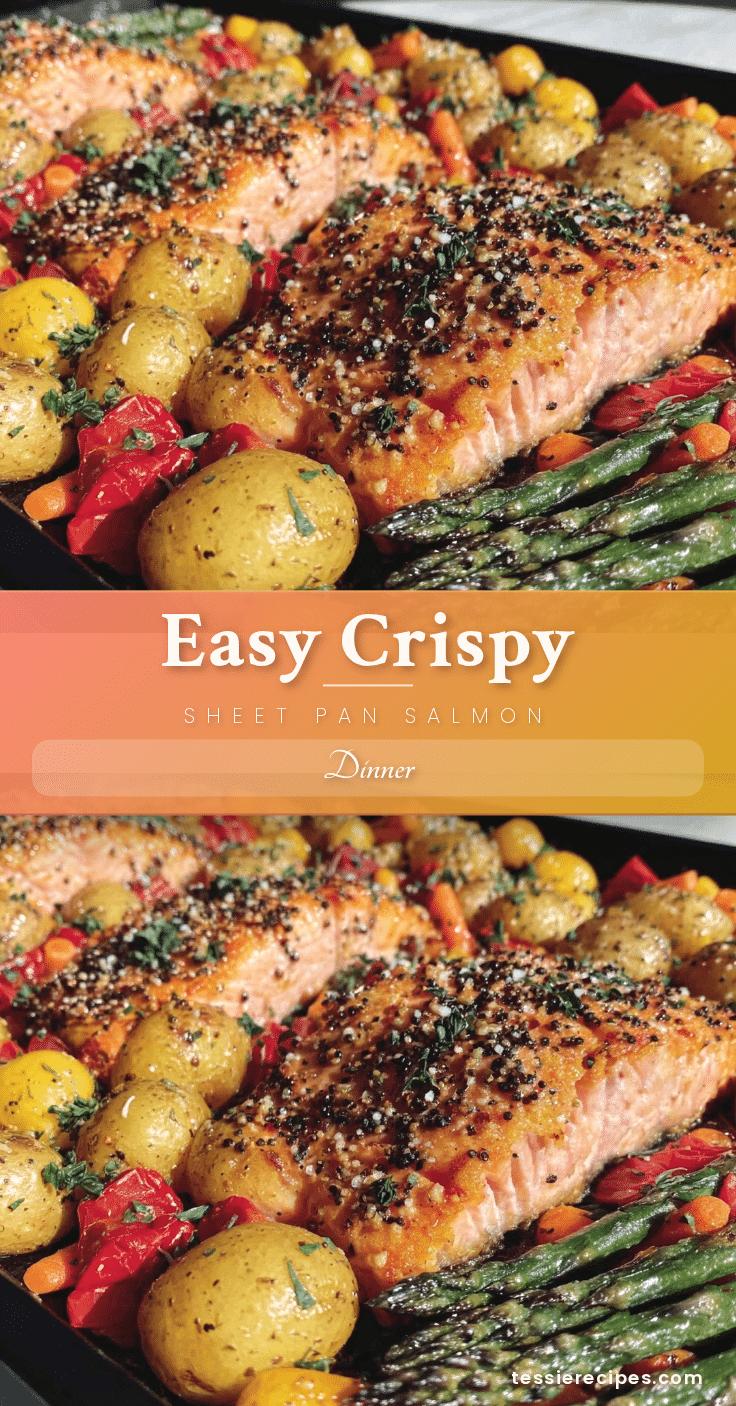 easy crispy sheet pan salmon recipe