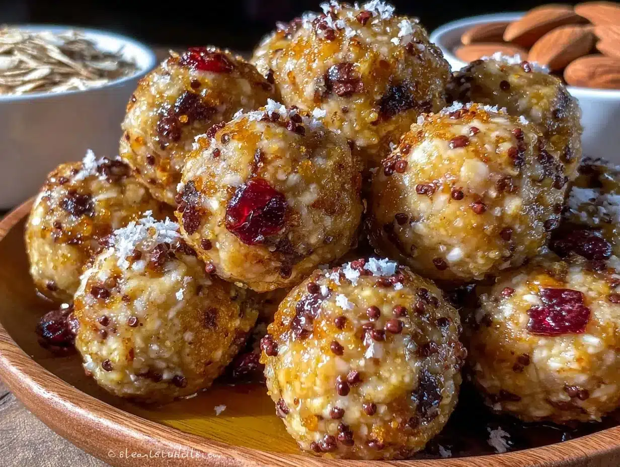 easy no bake energy balls preparation steps