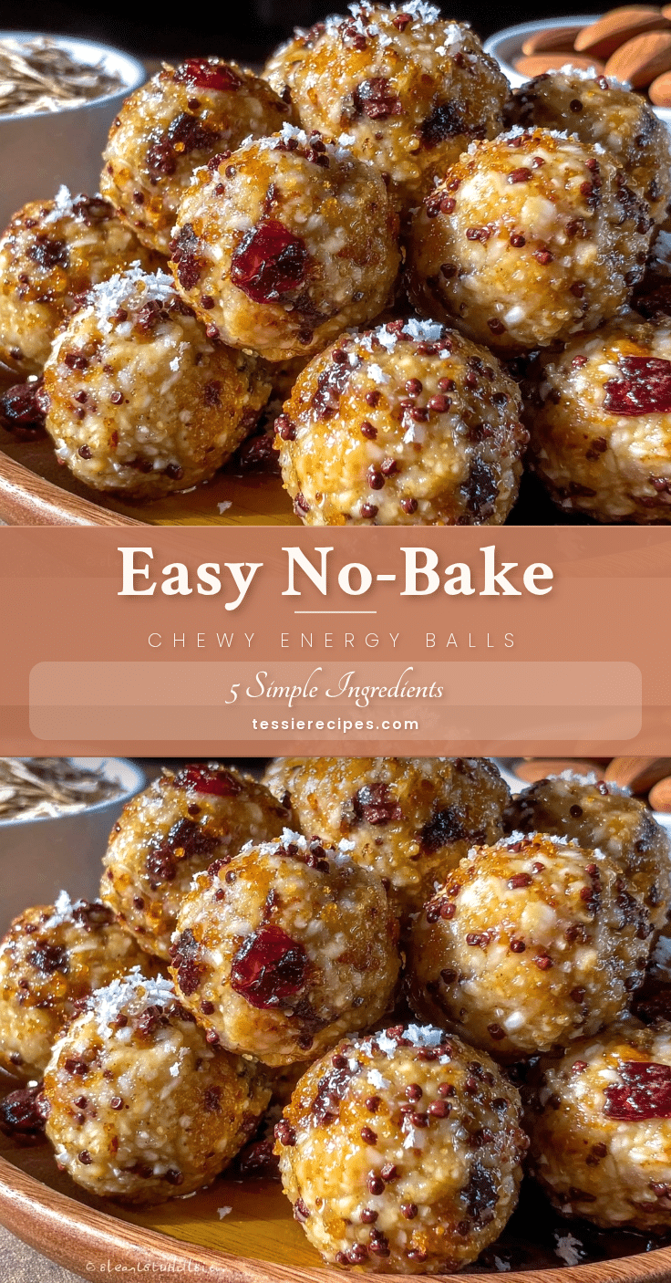 easy no bake energy balls recipe