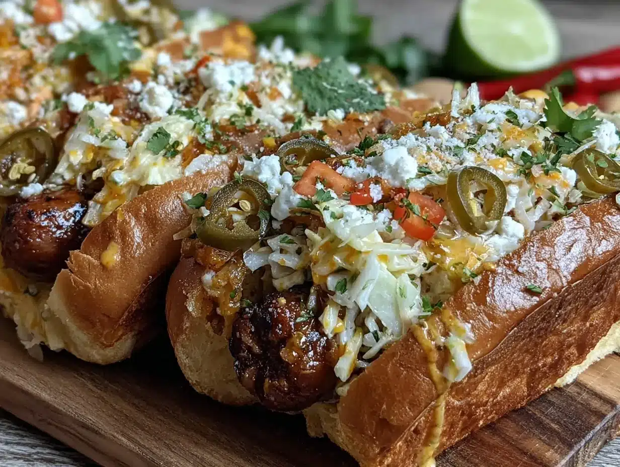 firecracker hot dogs preparation steps