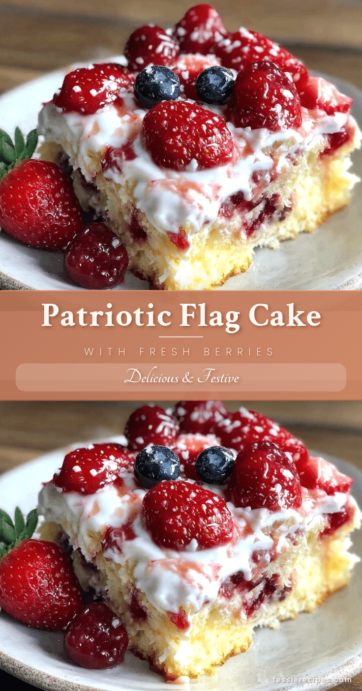 fluffy flag cake recipe