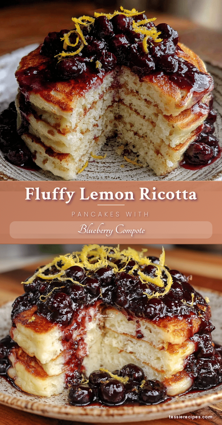 fluffy lemon ricotta pancakes recipe
