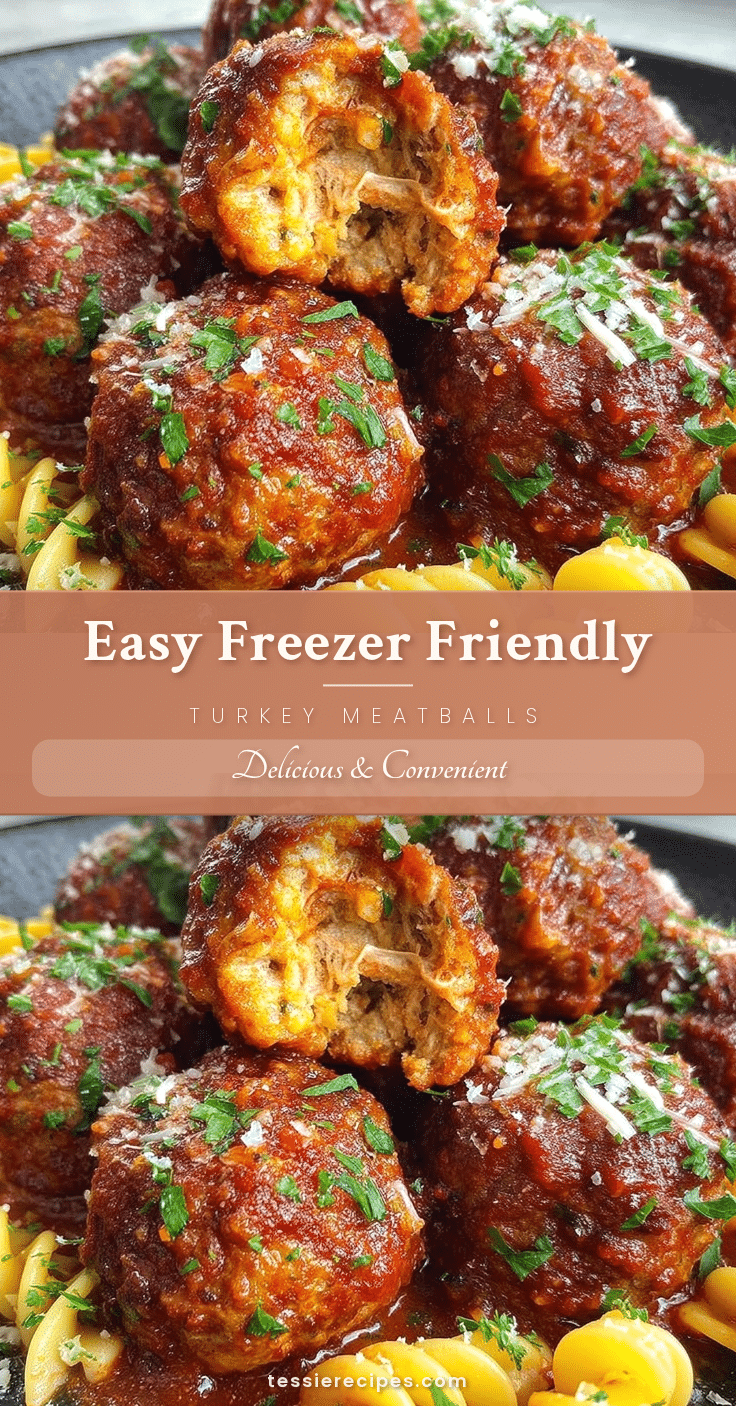 freezer-friendly turkey meatballs recipe