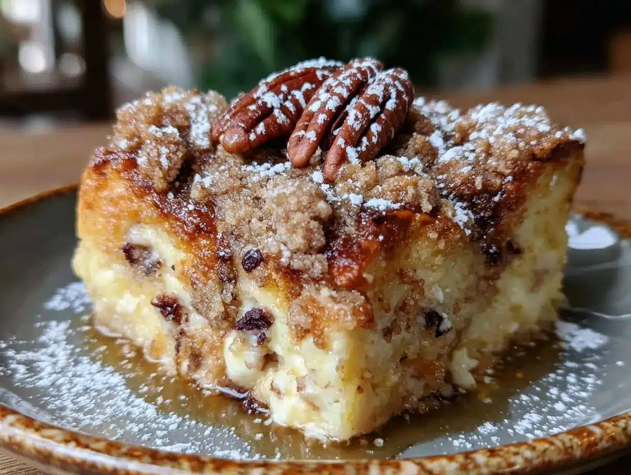French Toast Casserole preparation steps
