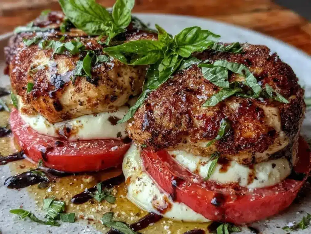 Fresh Caprese Chicken - featured image