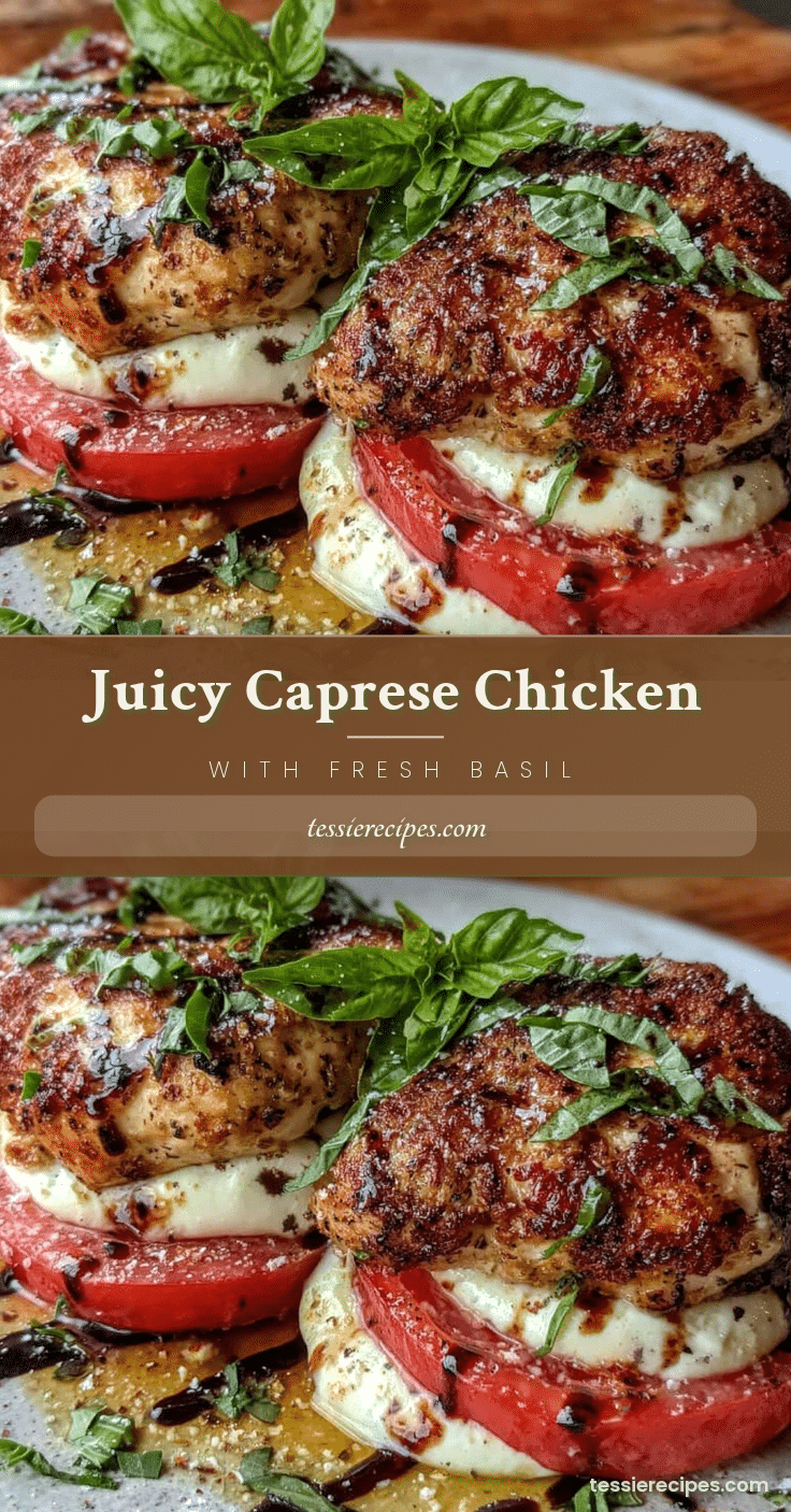 Fresh Caprese Chicken recipe