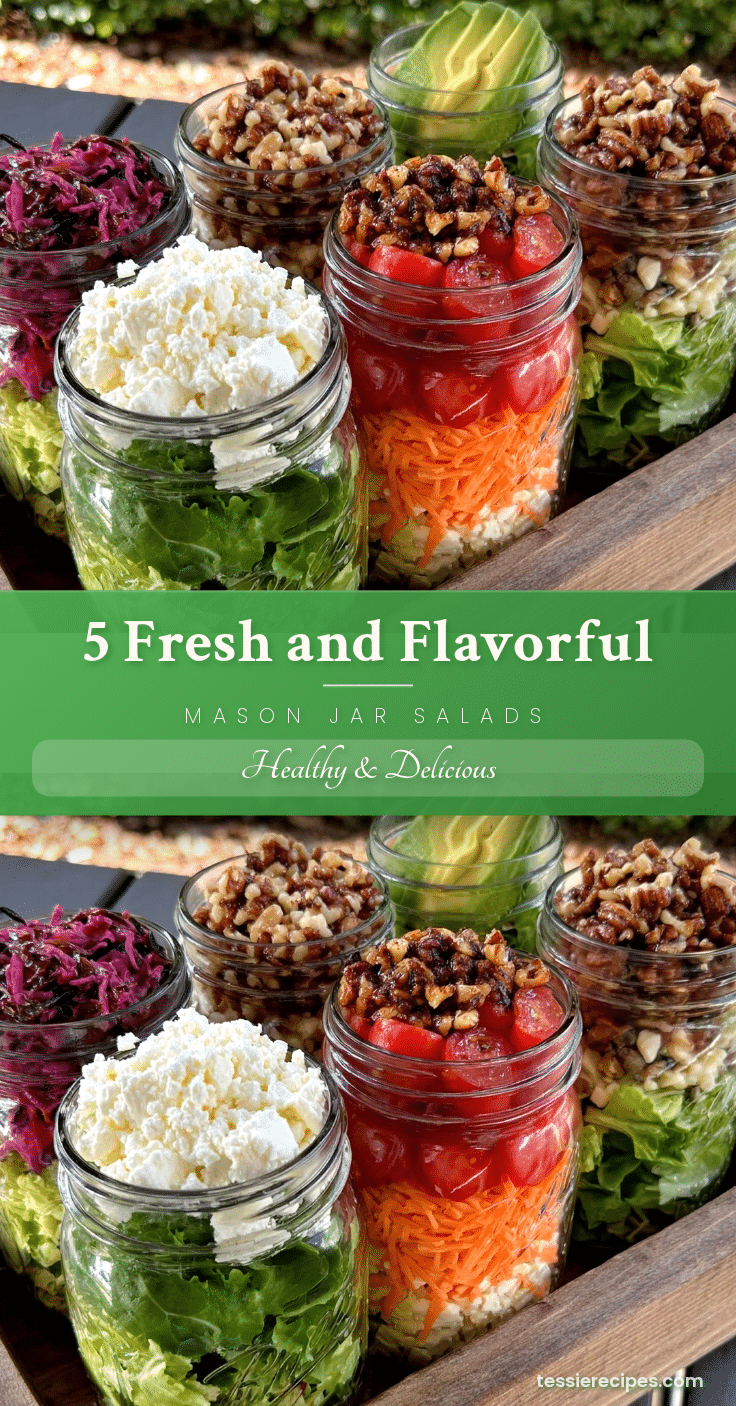 fresh mason jar salads recipe