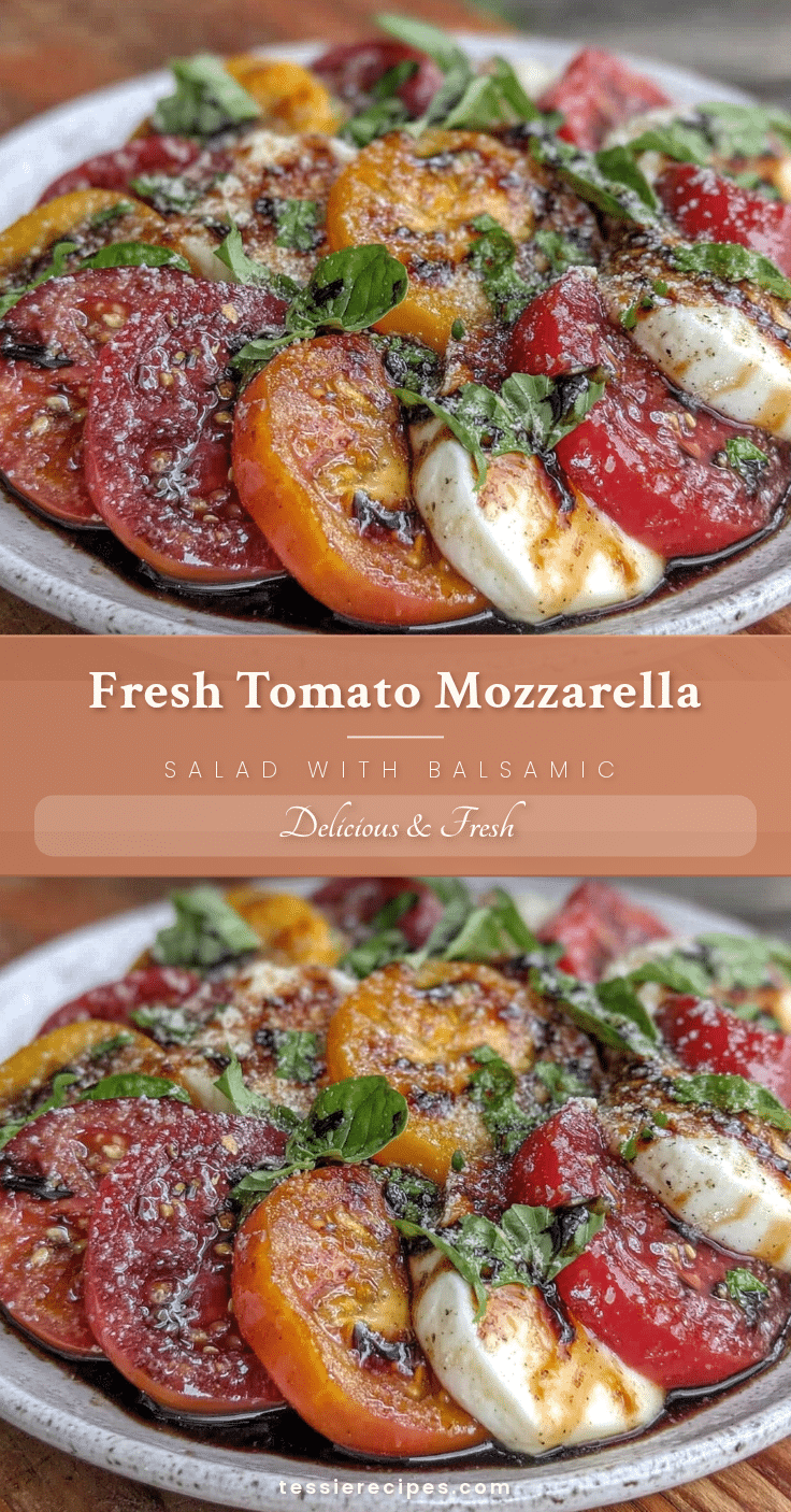fresh tomato mozzarella salad recipe