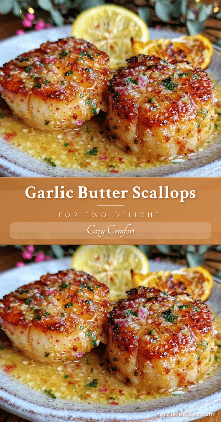garlic butter scallops recipe