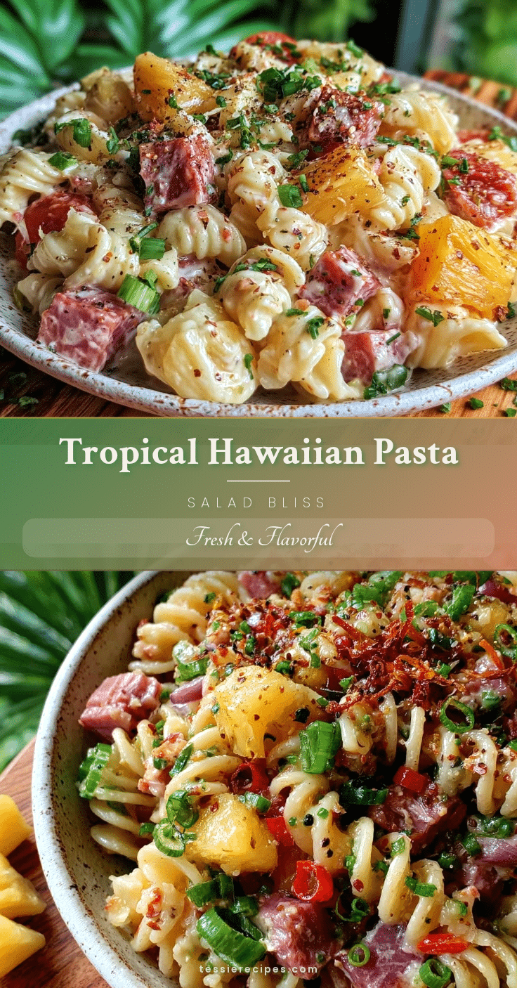 Hawaiian pasta salad recipe
