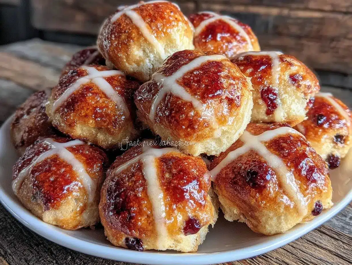 hot cross buns preparation steps