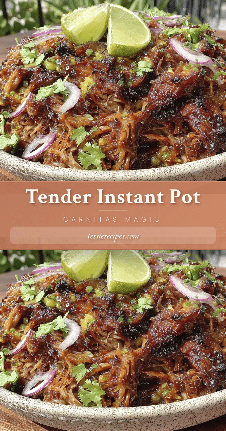 Instant Pot carnitas recipe