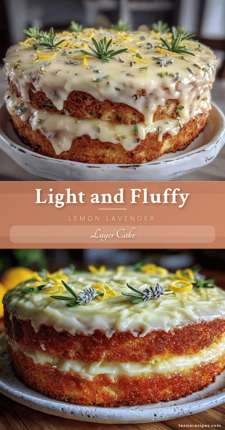 lemon lavender layer cake recipe