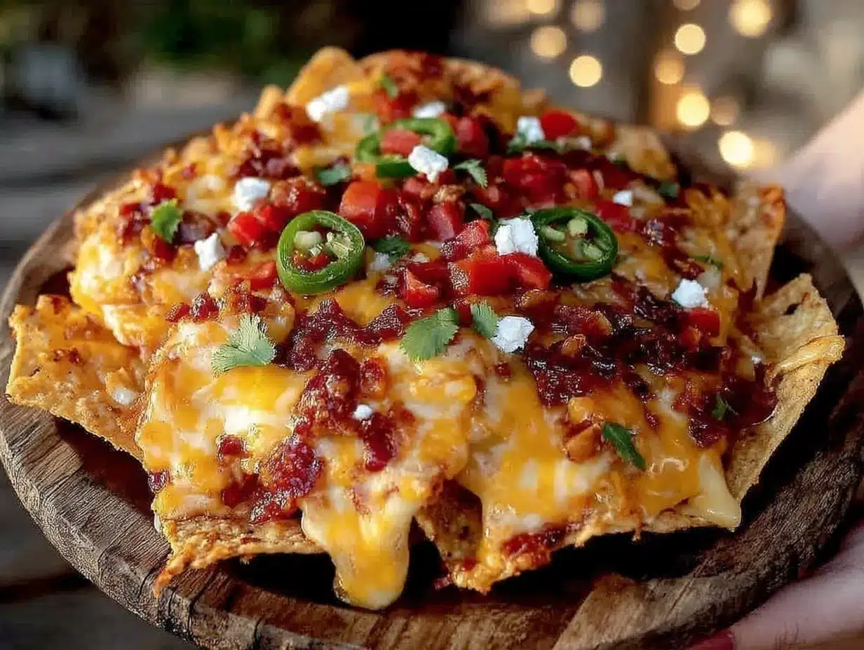 loaded nacho bar preparation steps