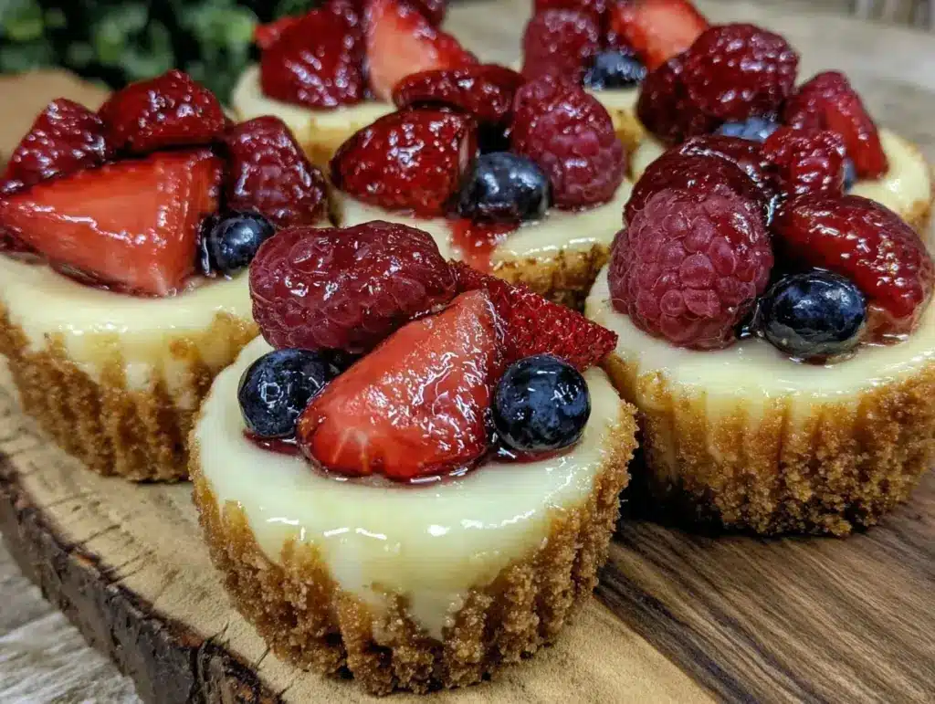 mini cheesecakes recipe - featured image