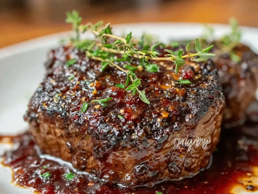 pan-seared filet mignon - featured image