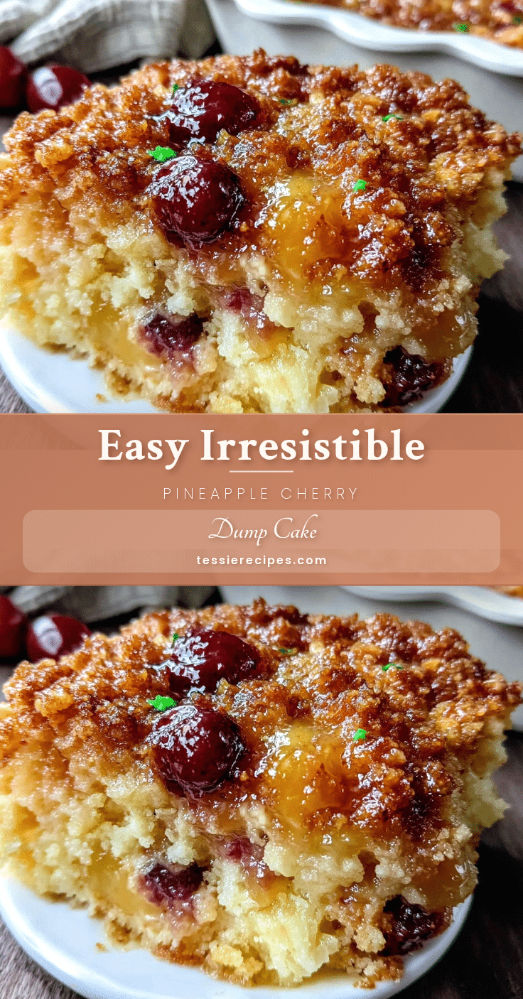 pineapple cherry dump cake recipe