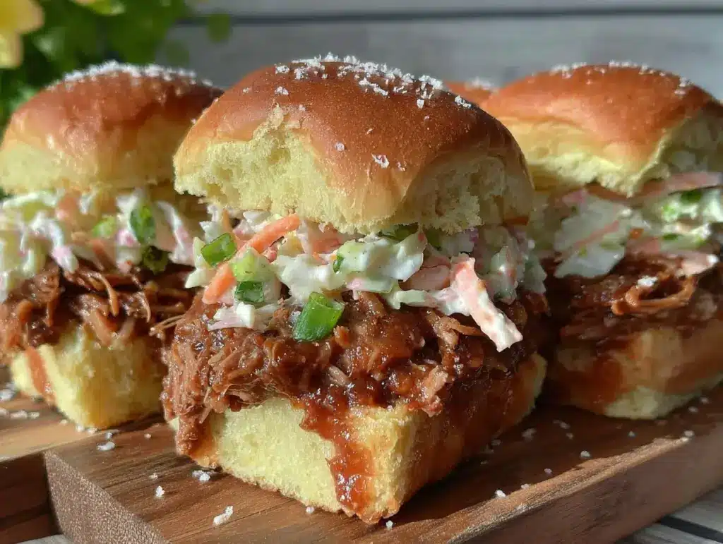 pulled pork sliders - featured image