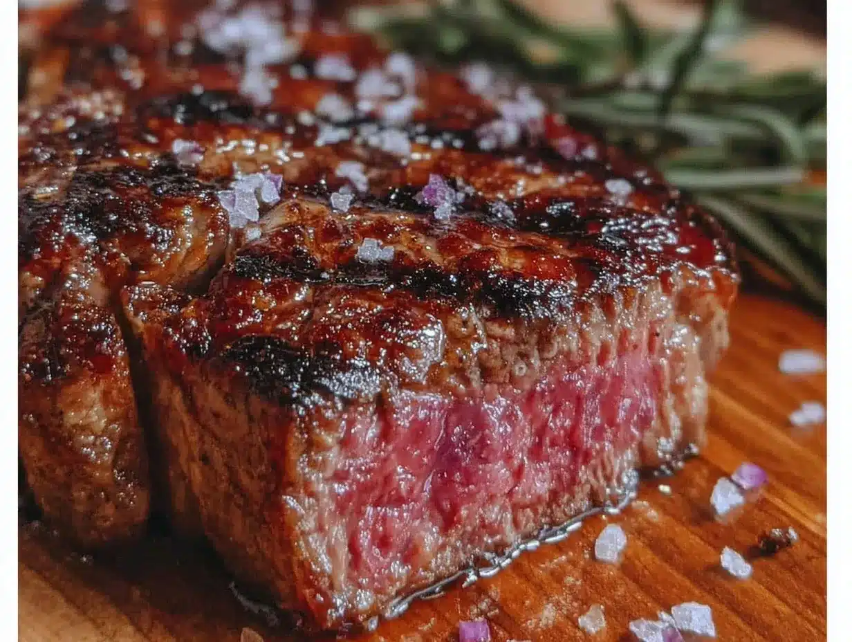 reverse-sear ribeye steak preparation steps