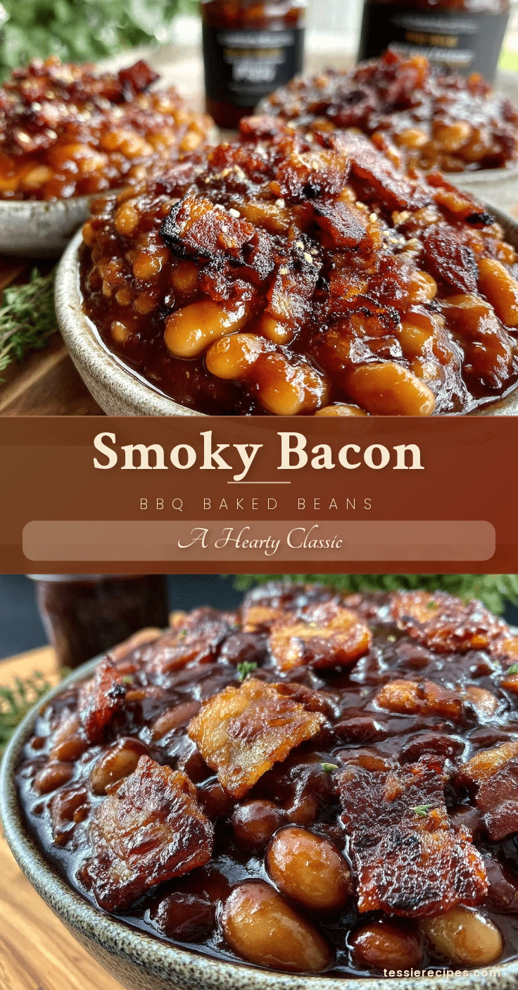 savory bbq baked beans recipe