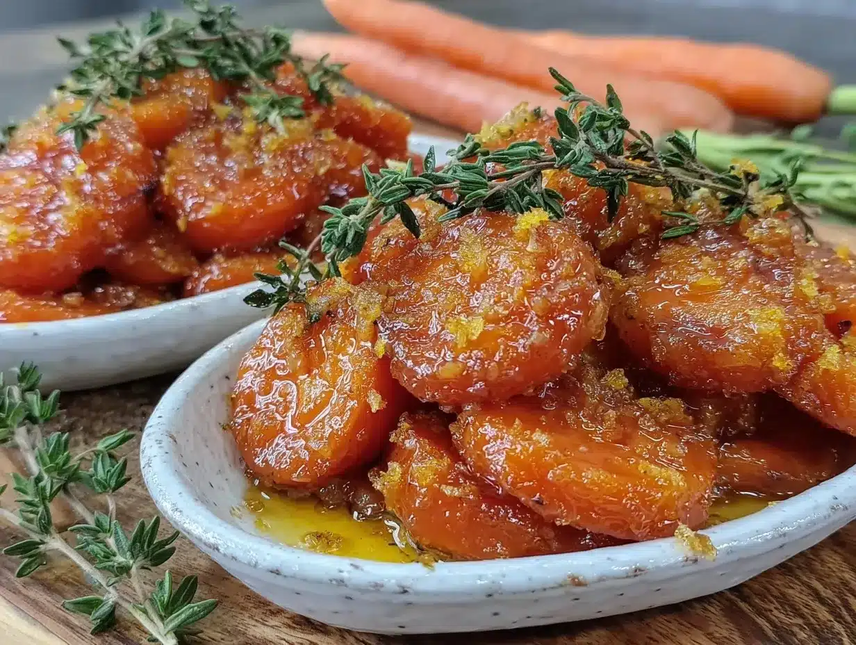 savory honey glazed carrots preparation steps