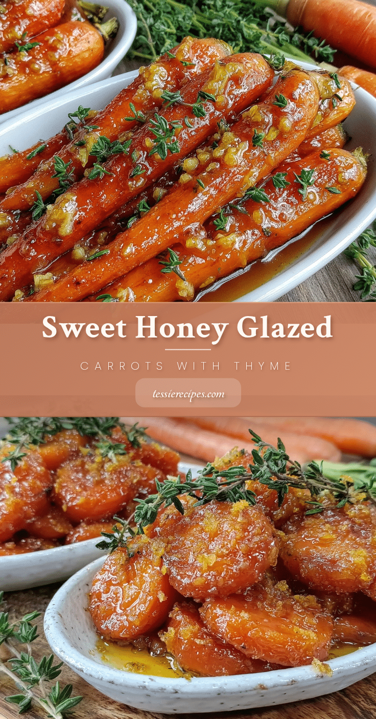 savory honey glazed carrots recipe