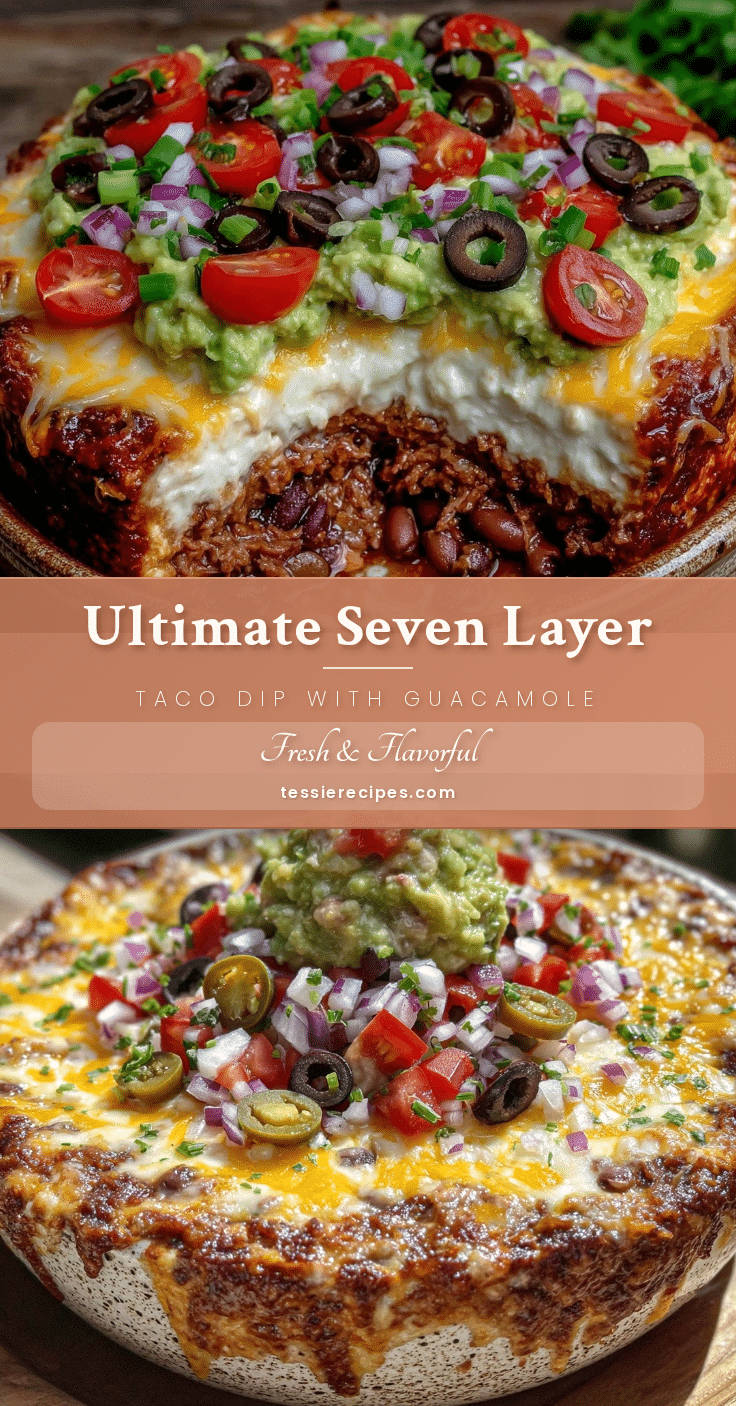 seven layer taco dip recipe