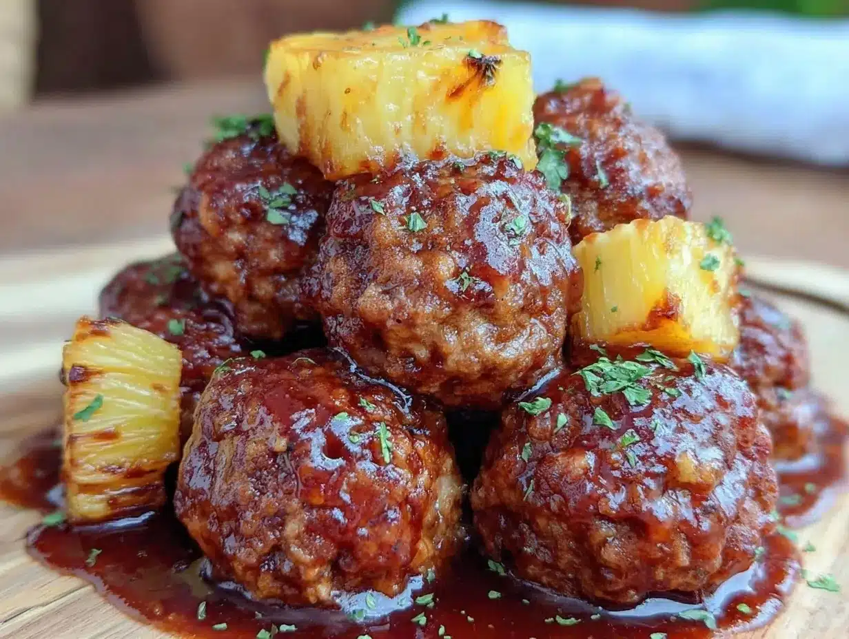 slow cooker bbq meatballs preparation steps