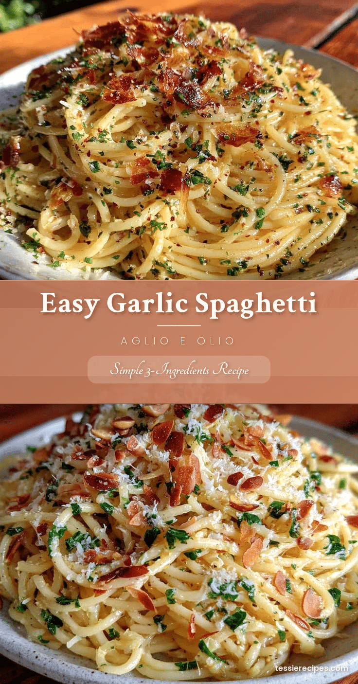 spaghetti aglio e olio recipe