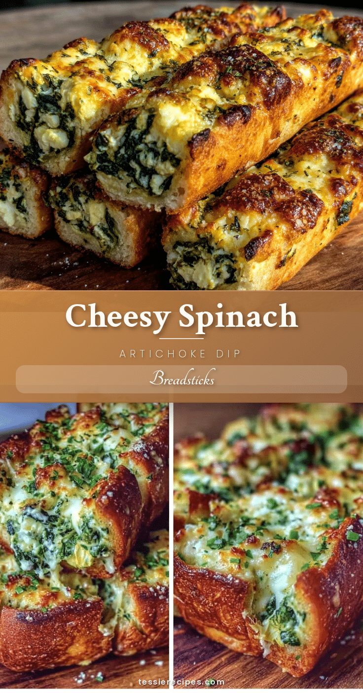 spinach artichoke dip breadsticks recipe