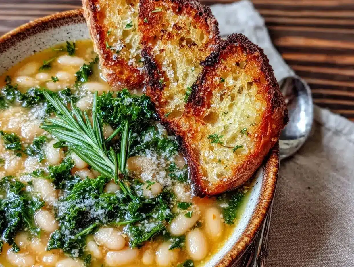 Tuscan White Bean Soup preparation steps