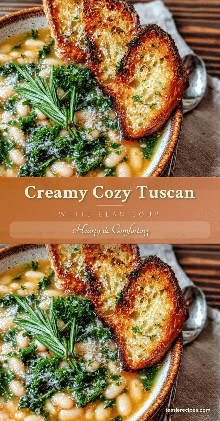Tuscan White Bean Soup recipe