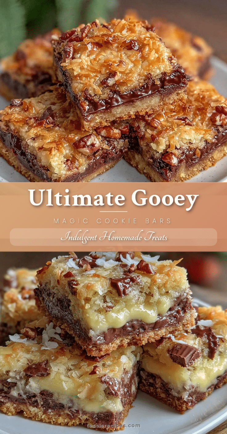 Ultimate Gooey Magic Cookie Bars recipe