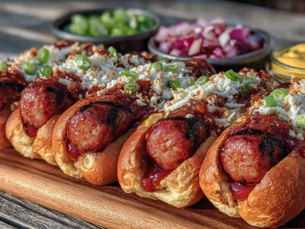 ultimate grilled hot dogs - featured image