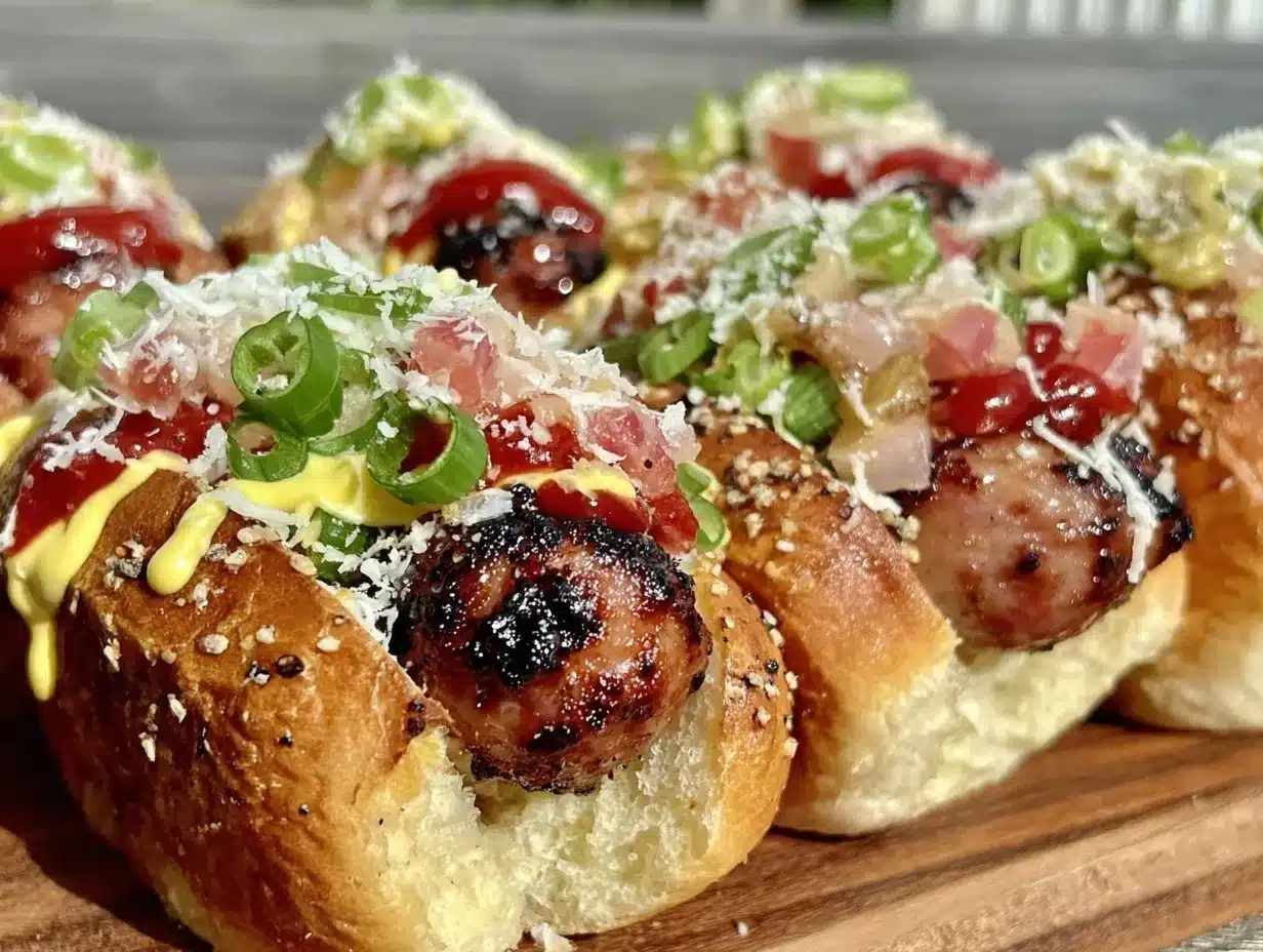 ultimate grilled hot dogs preparation steps