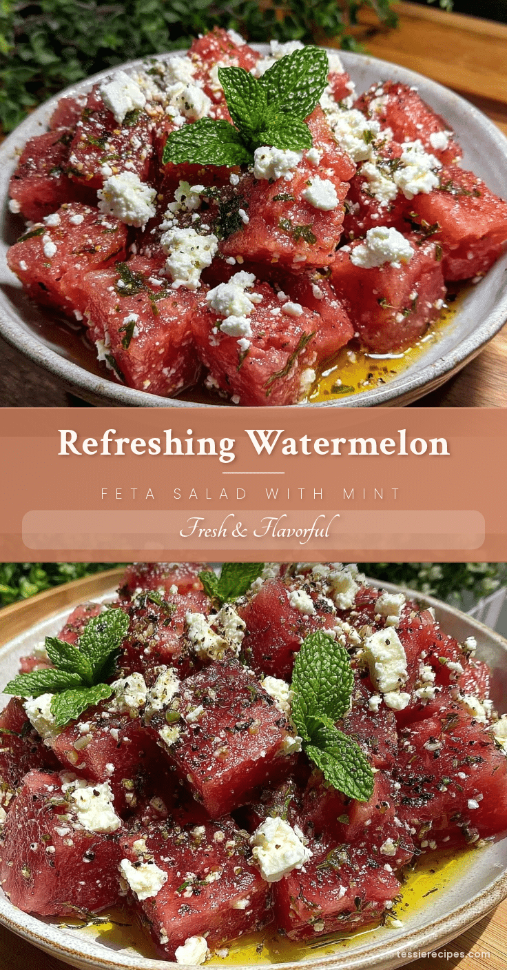 watermelon feta salad recipe