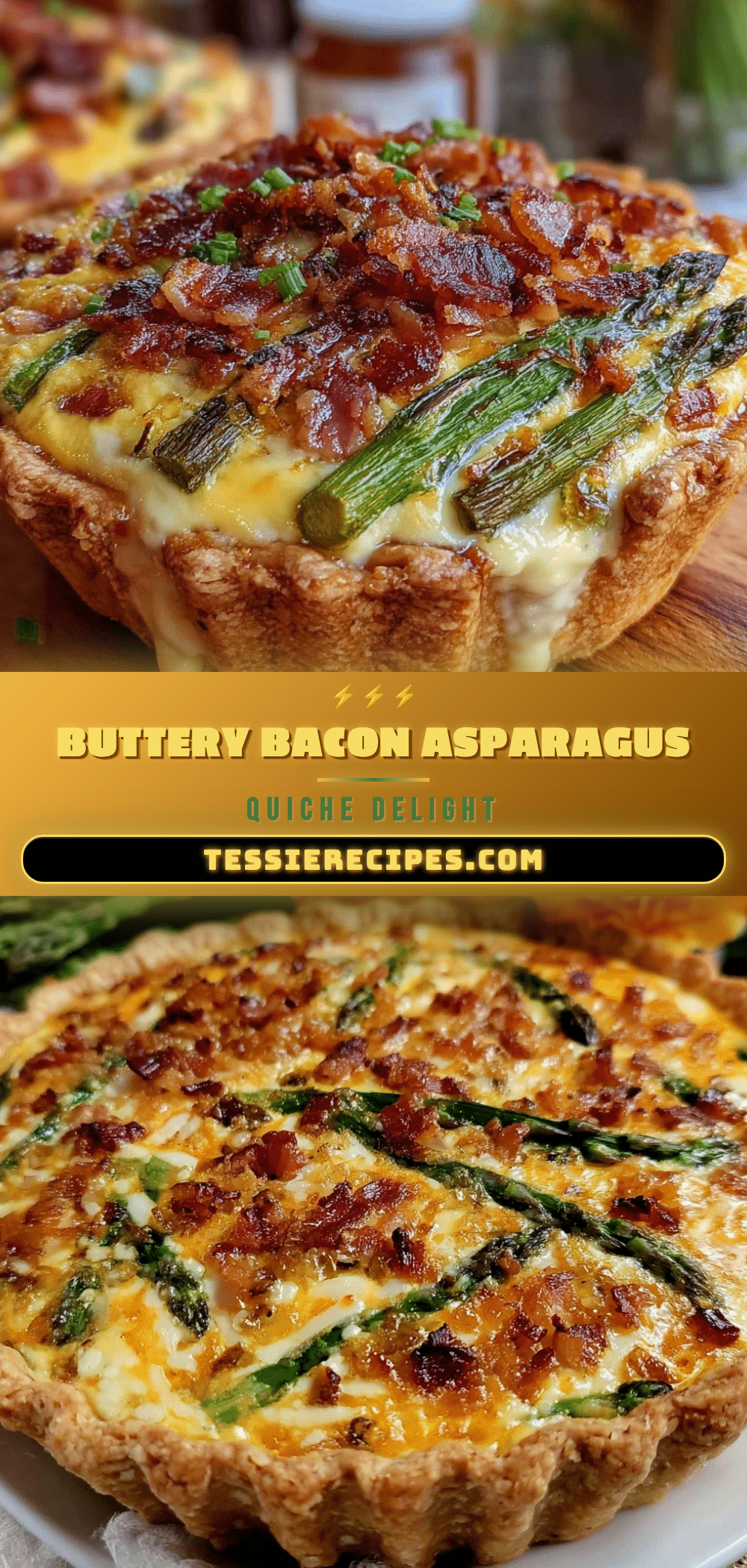 asparagus and bacon quiche recipe