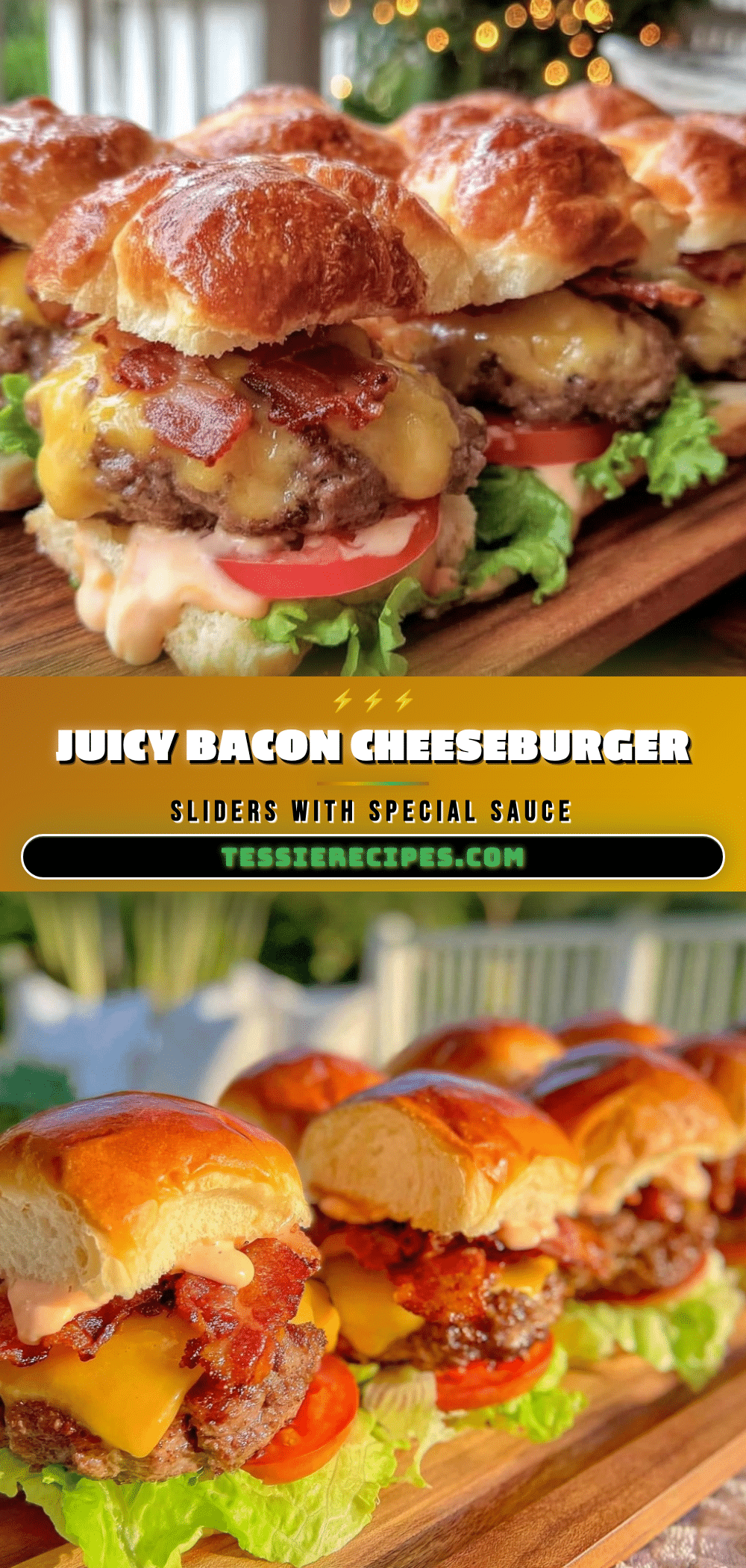 bacon cheeseburger sliders recipe