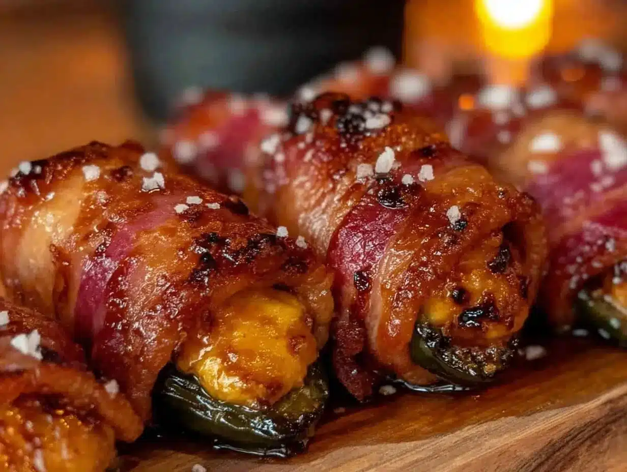 bacon wrapped jalapeno poppers preparation steps