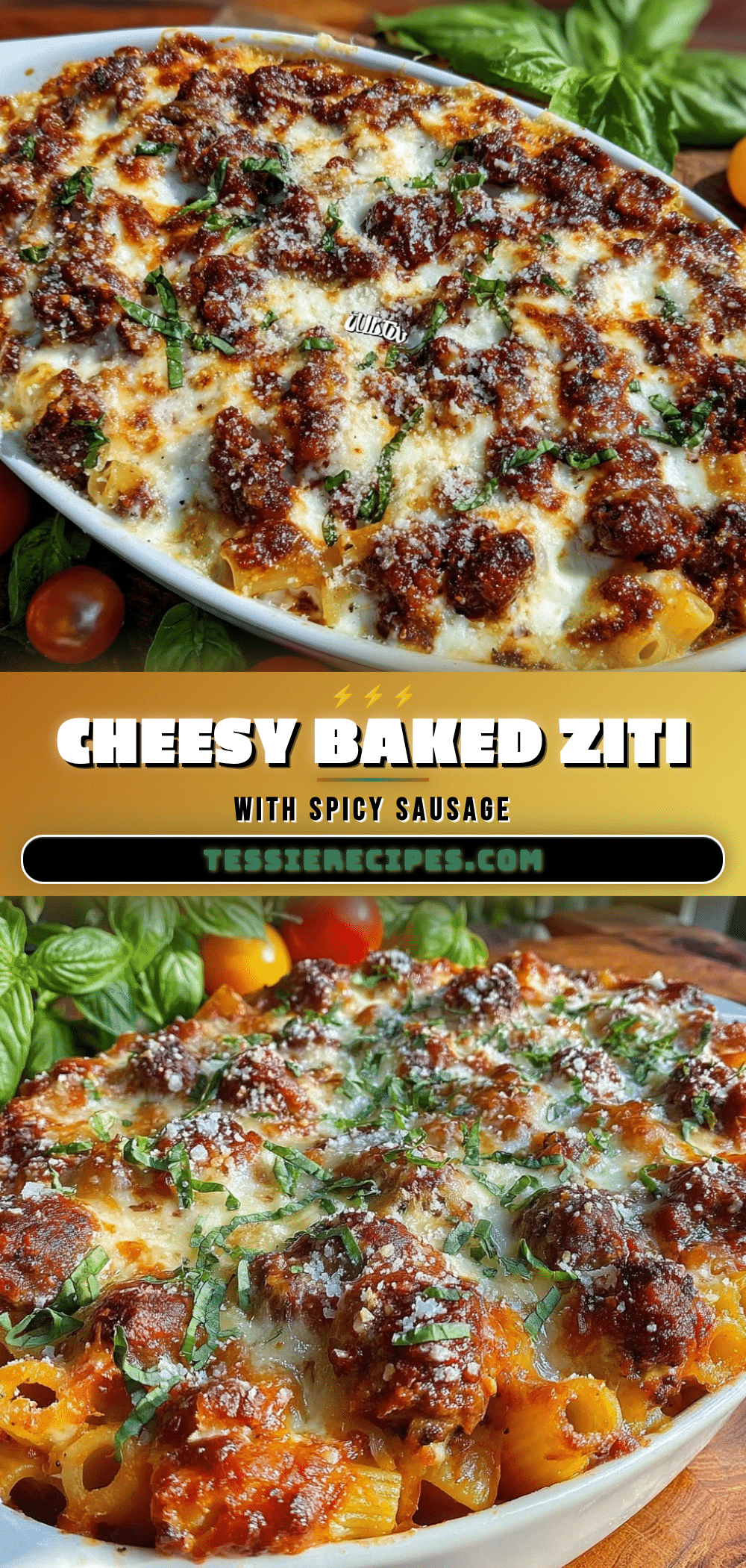 baked ziti with italian sausage recipe
