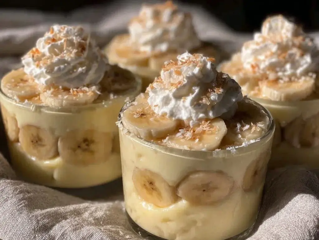 banana pudding cups - featured image