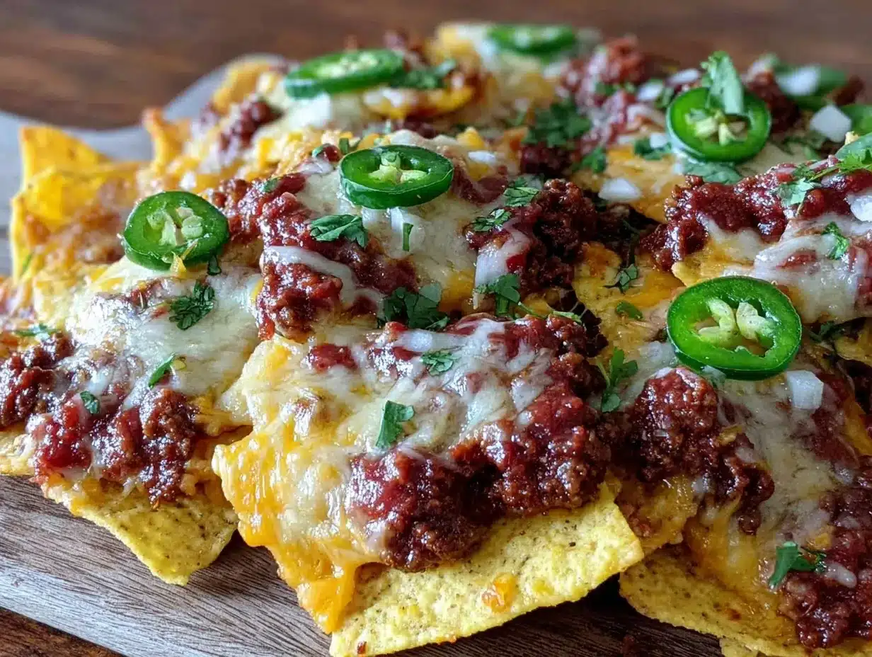 baseball park nachos preparation steps