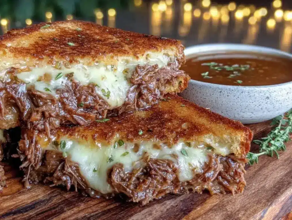 birria grilled cheese sandwich - featured image