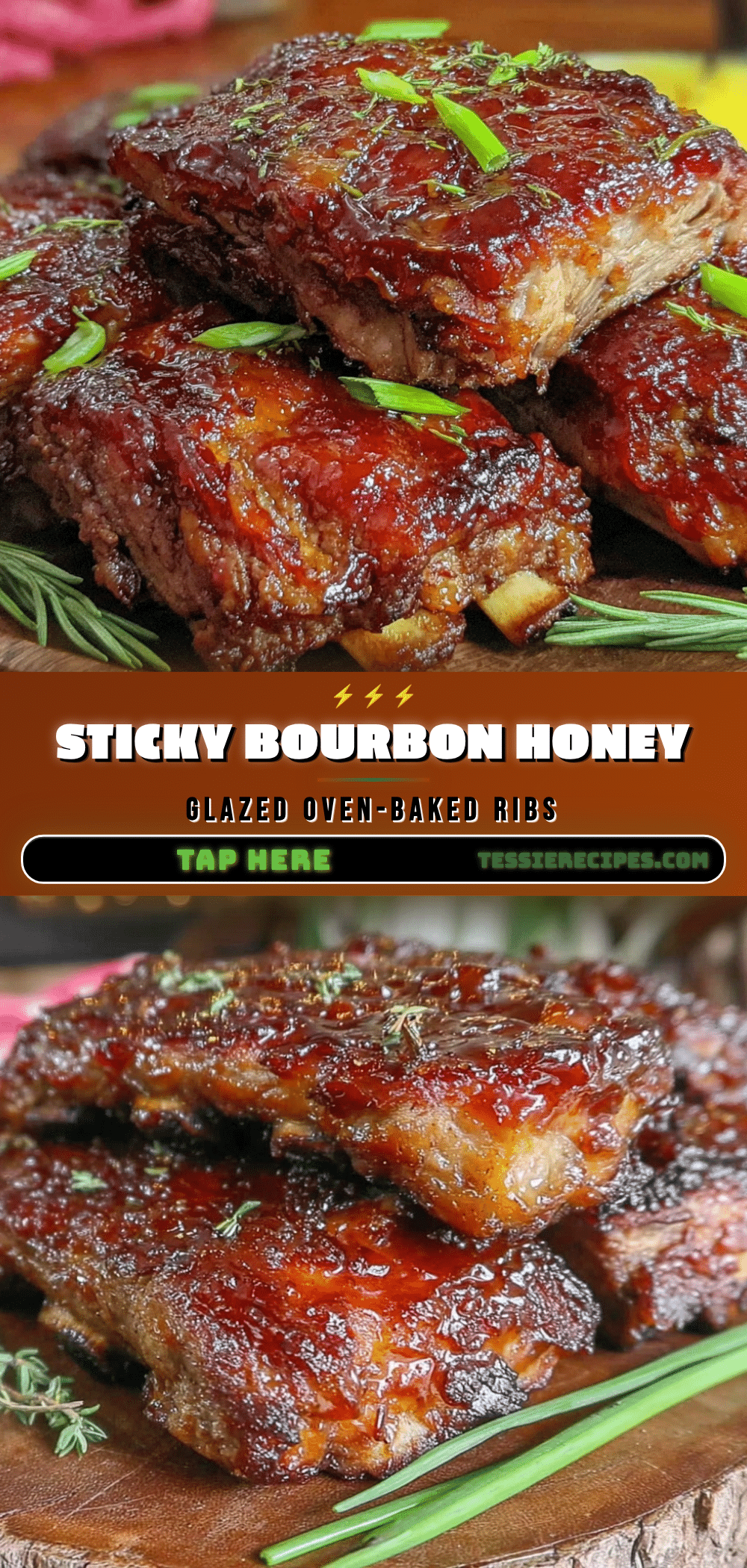 bourbon honey glazed pork ribs recipe
