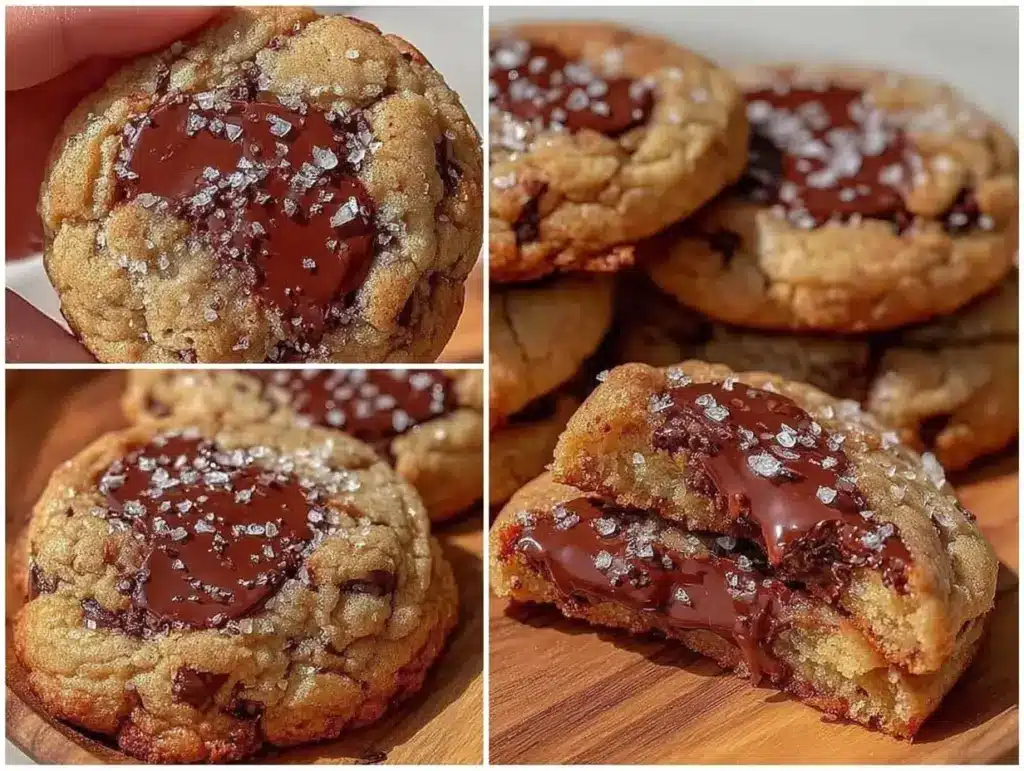 brown butter chocolate chip cookies - featured image